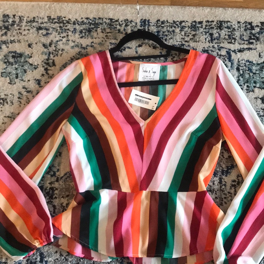NWT fun boutique top